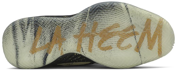 Adidas Dame 5 Black Gold White