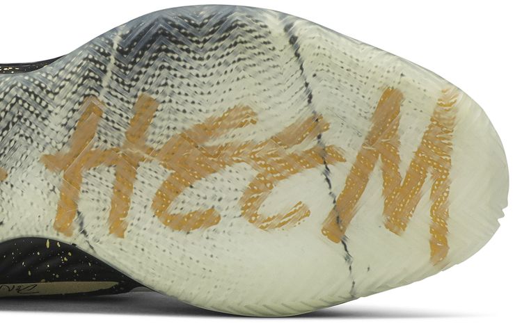 Adidas Dame 5 Black Gold White