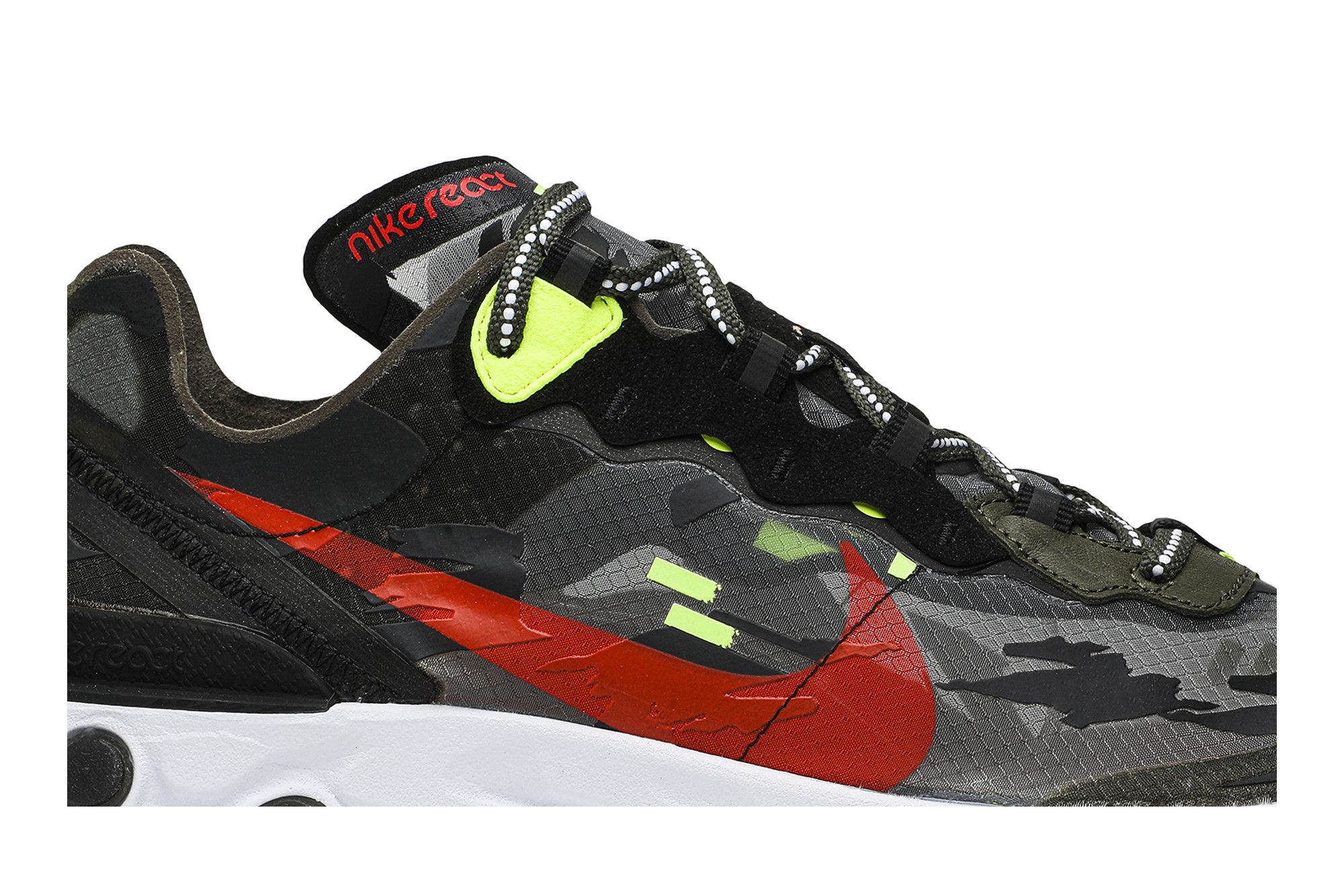 Nike react element 87 medium olive volt crimson hot sale