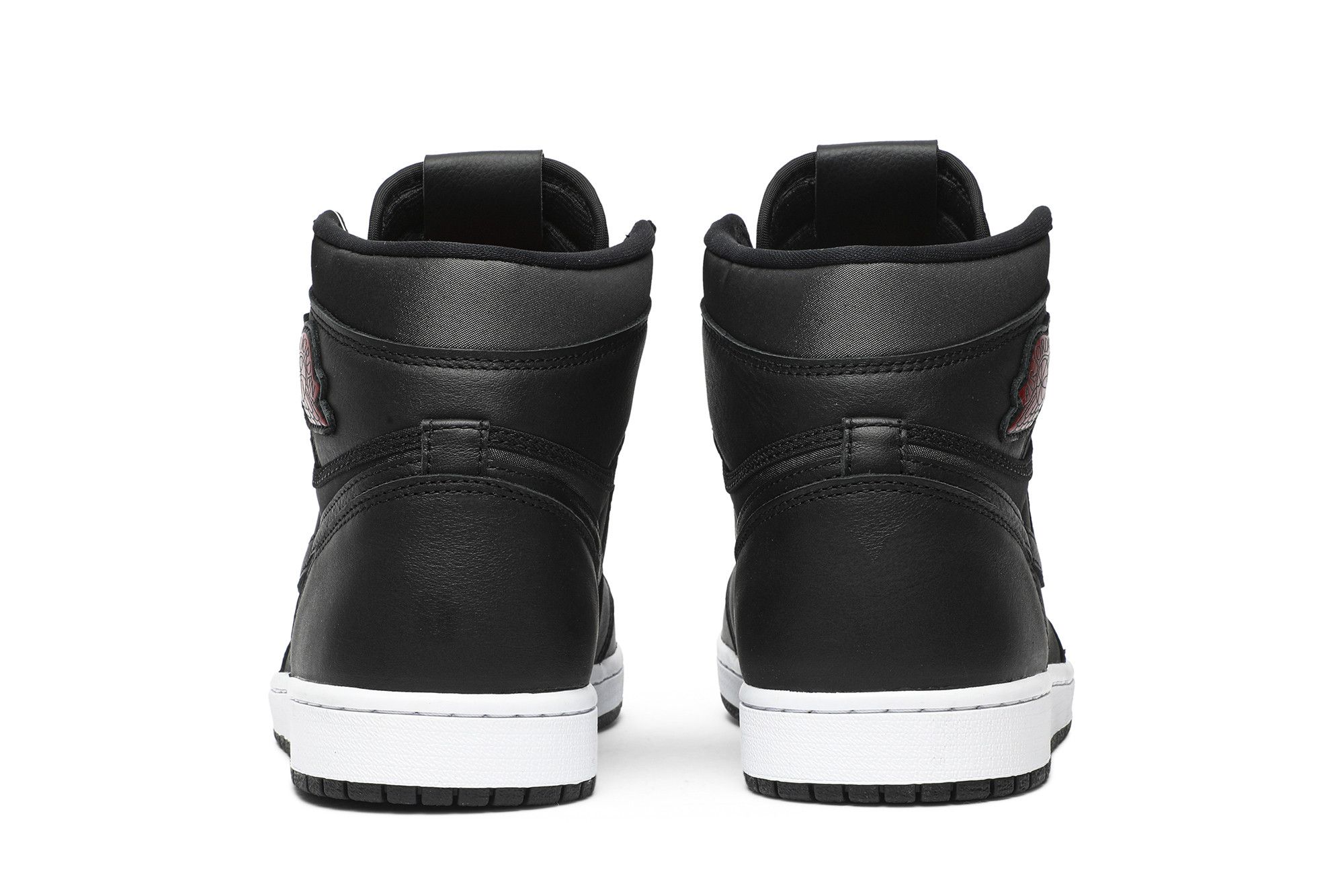 Nike air jordan 1 retro high og black/gym red satin cheap
