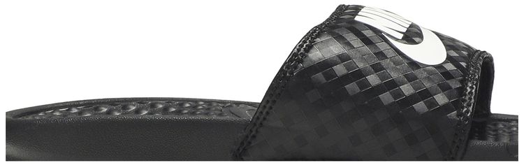 Nike Wmns JDI Benassi Slides Black Diamond Pattern