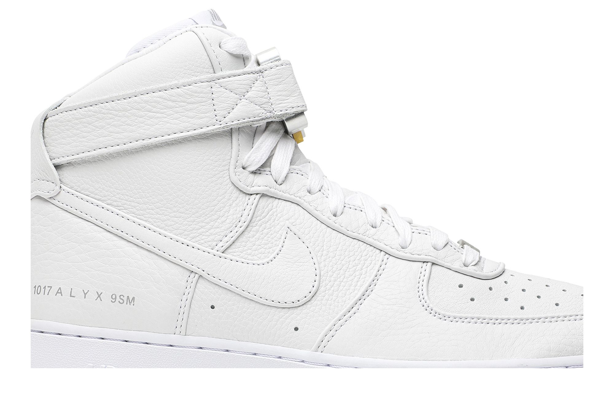 Achetez des 1017 ALYX 9SM x Air Force 1 High Triple White CQ4018 100 GOAT FR