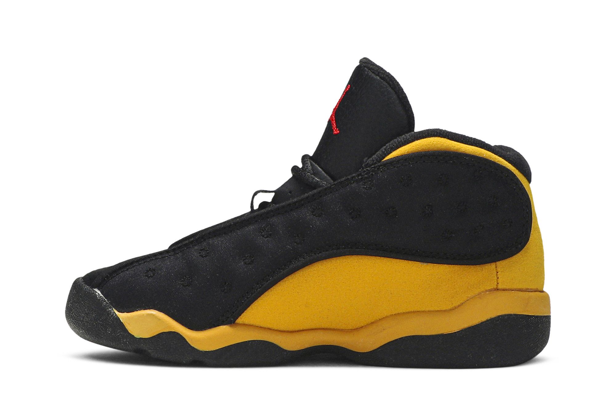 Retro 13 black and yellow top