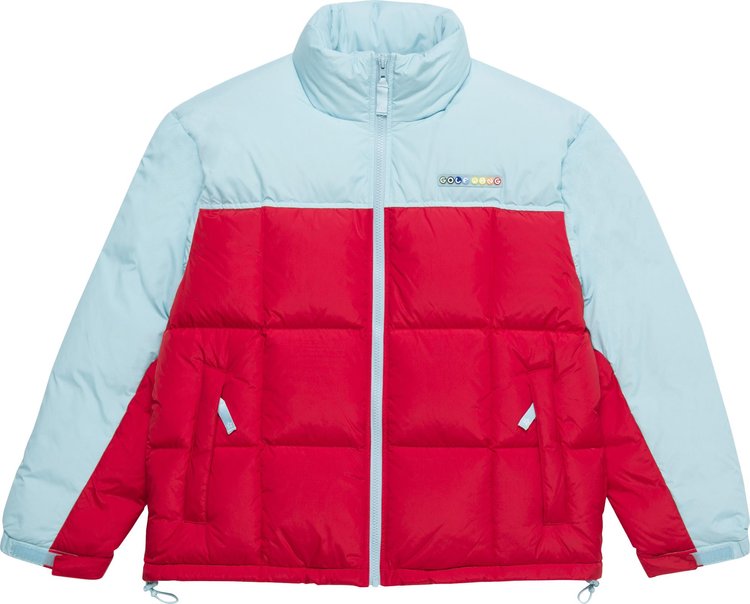 GOLF WANG Space Boutique Down Quilted Jacket 'Red/Blue'