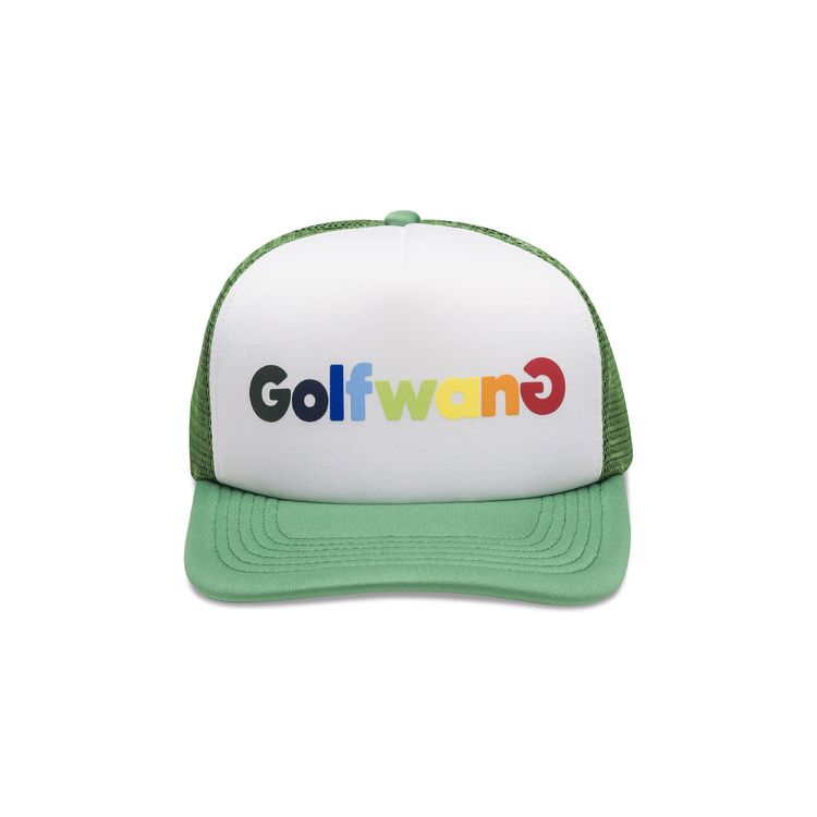 Buy GOLF WANG Happy Logo Trucker Hat 