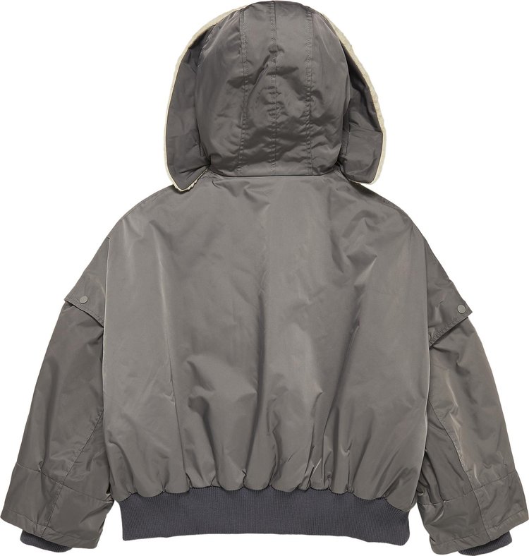 Yohji Yamamoto Regulation Detachable Sleeves Blouson Grey