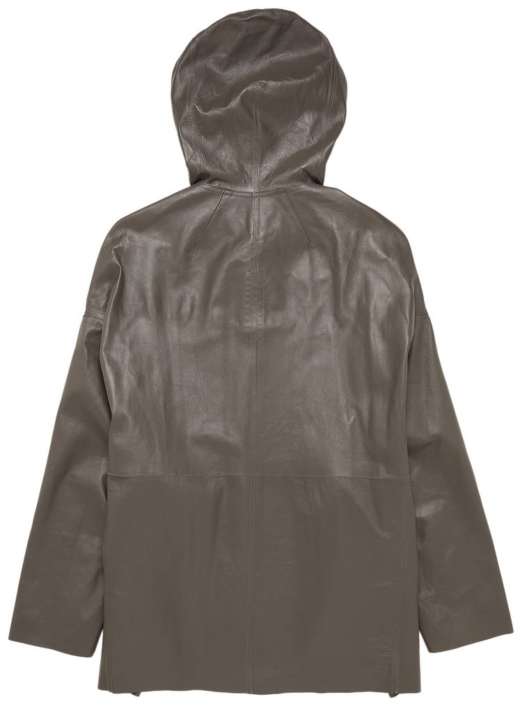 Rick Owens Zip Front Peter Jacket Dust