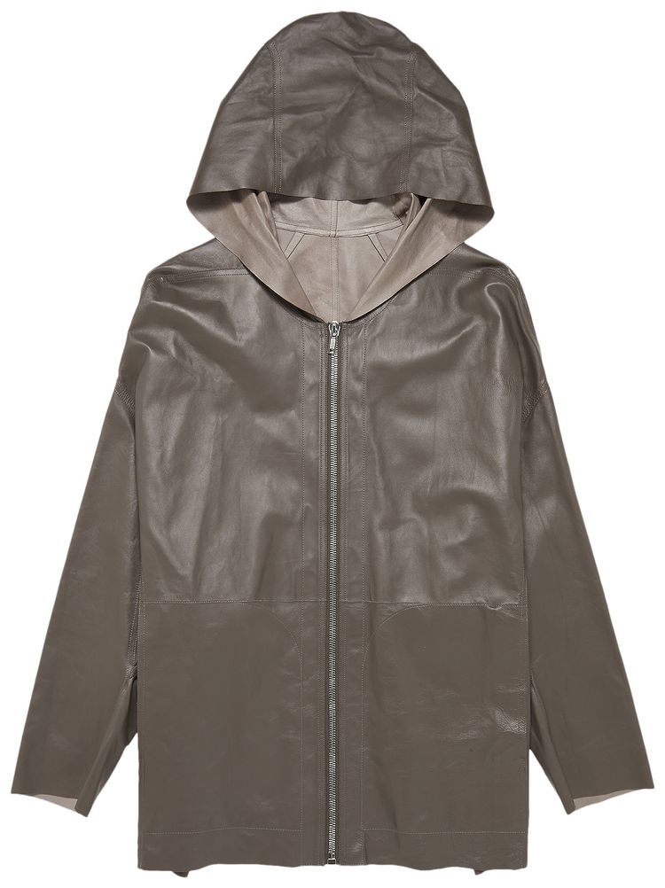 Rick Owens Zip Front Peter Jacket Dust