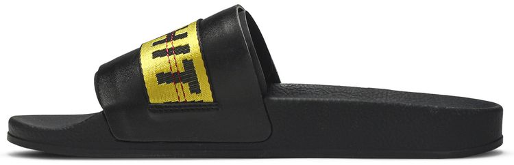 Off White Sliders Black Yellow