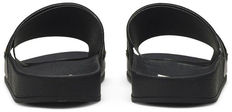 Off White Sliders Black Yellow