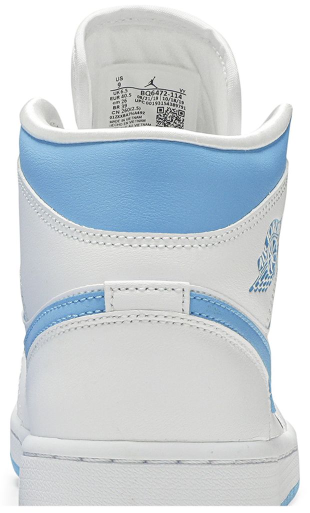 Wmns Air Jordan 1 Mid UNC
