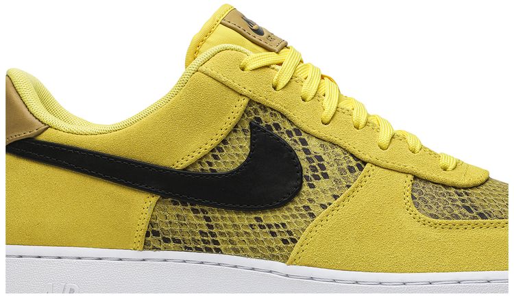 Nike Air Force 1 Low Yellow Snakeskin