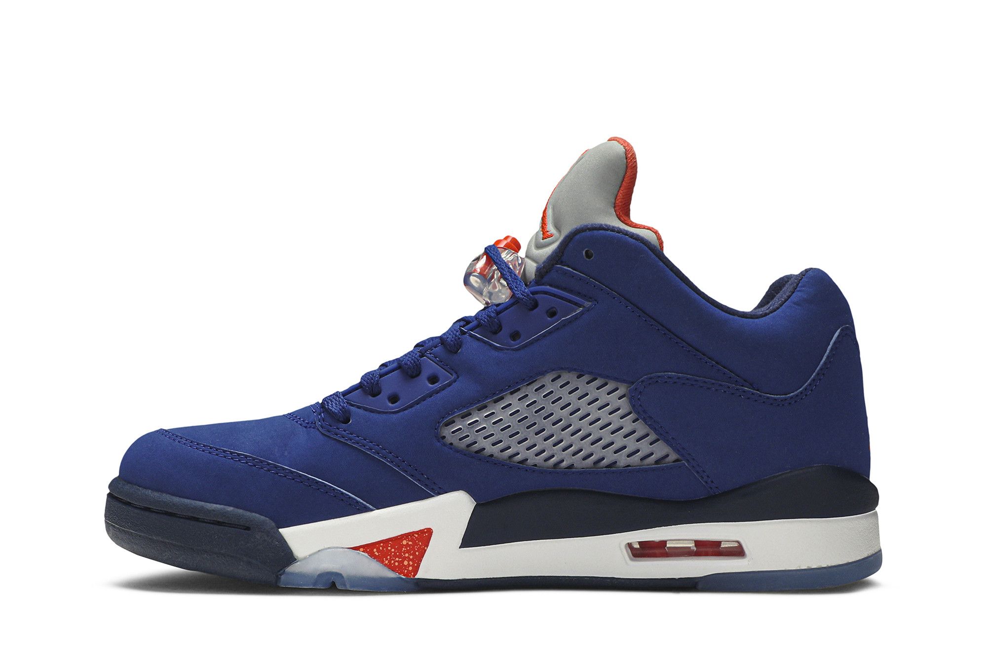 Blue jordan retro 5 outlet