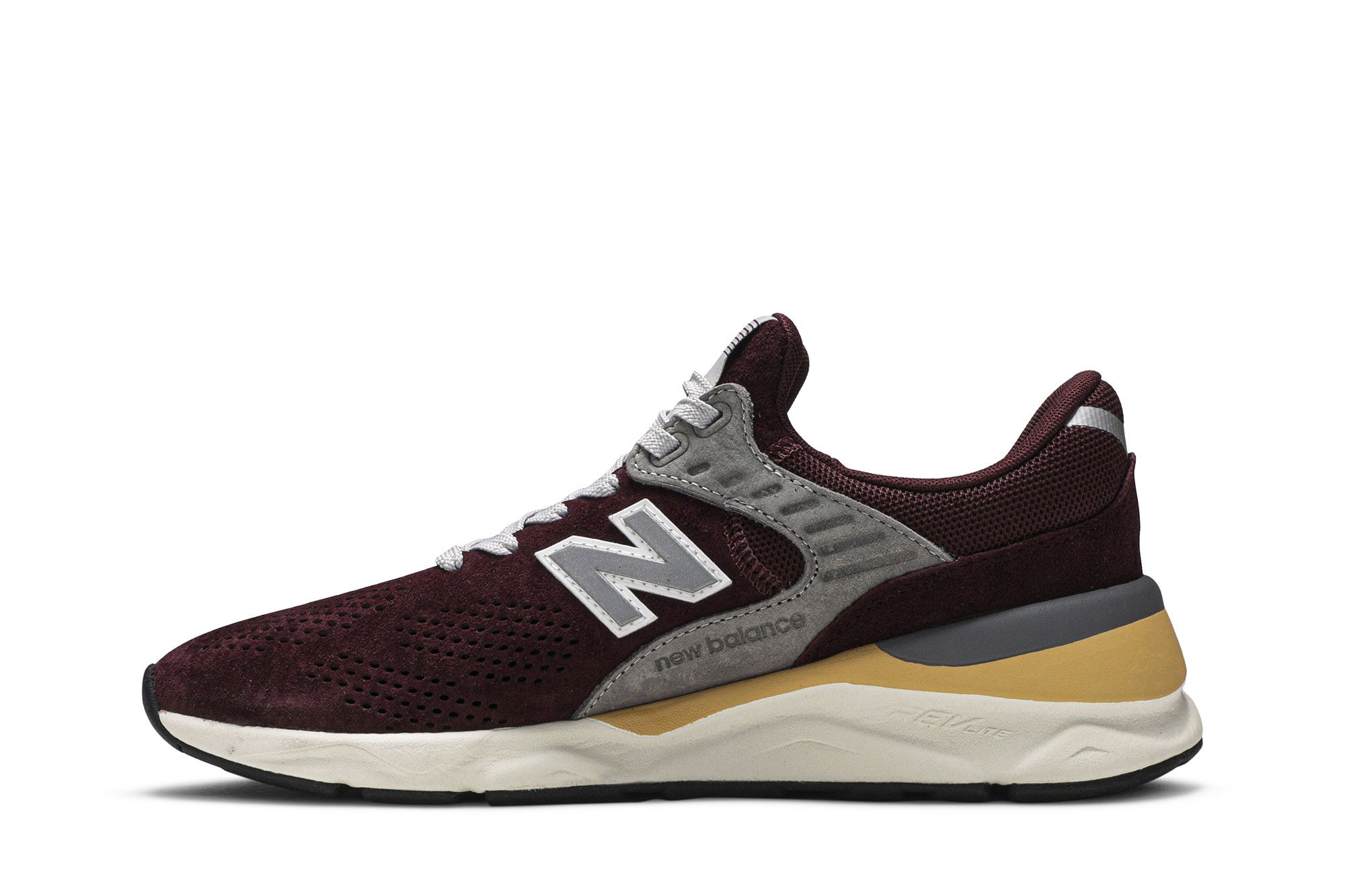 new balance x90 burgundy
