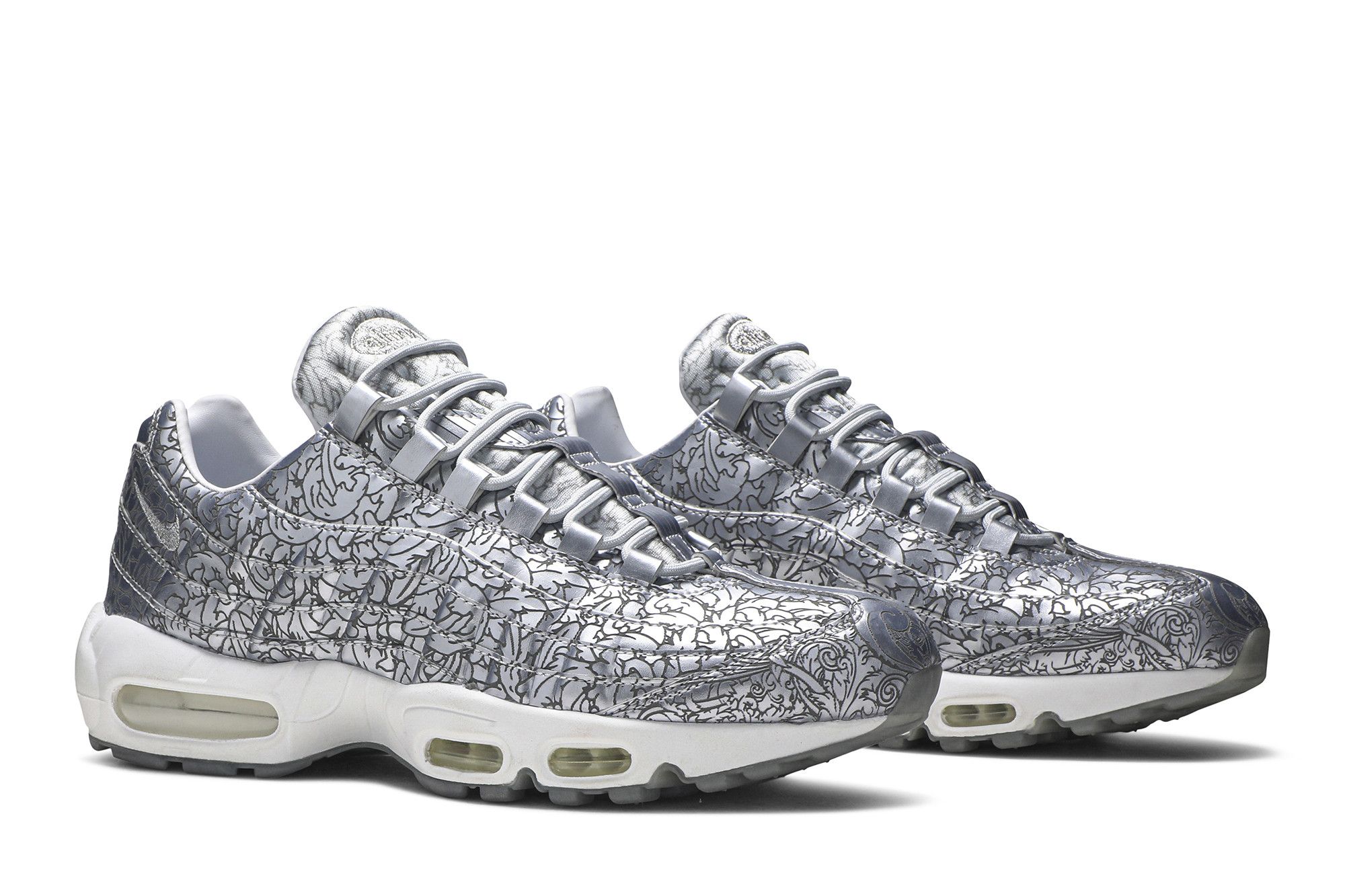 Buy Air Max 95 20th Anniversary Pure Platinum 818721 001 GOAT