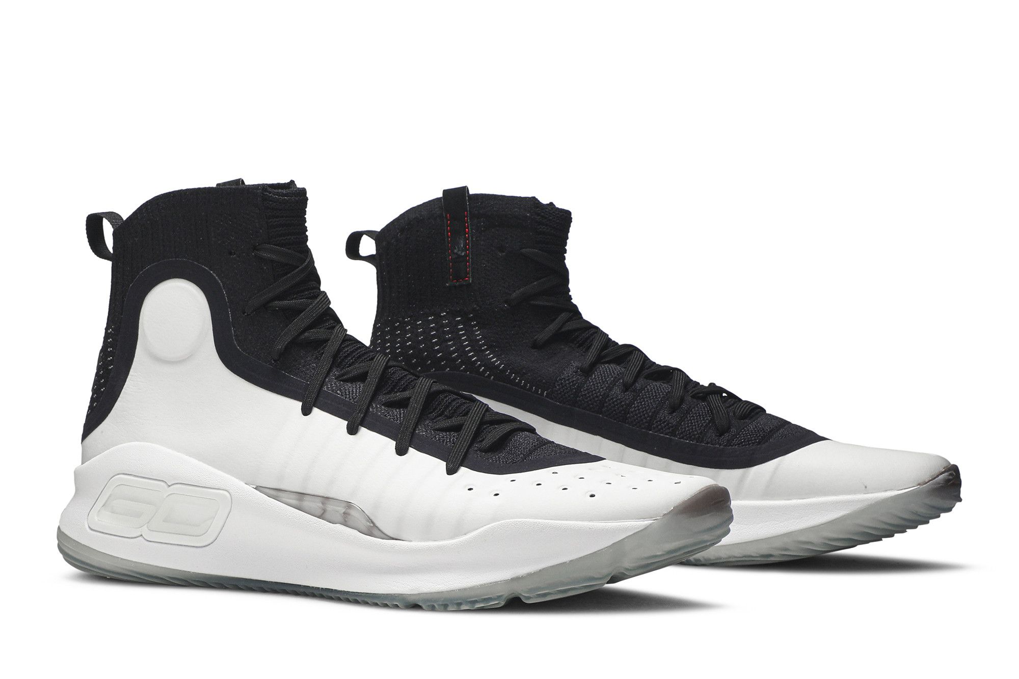 Size 8.0 Curry 4 Black White