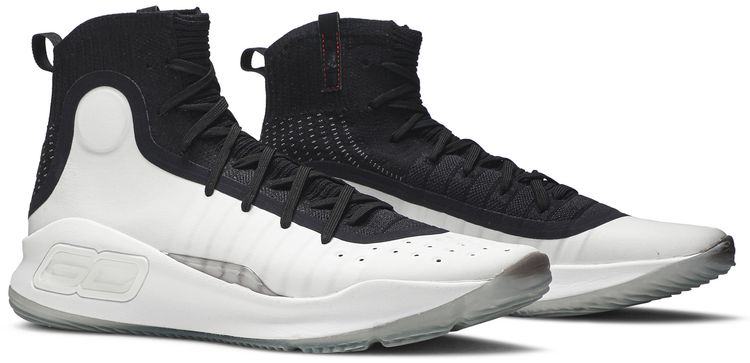 Curry 4 Black White