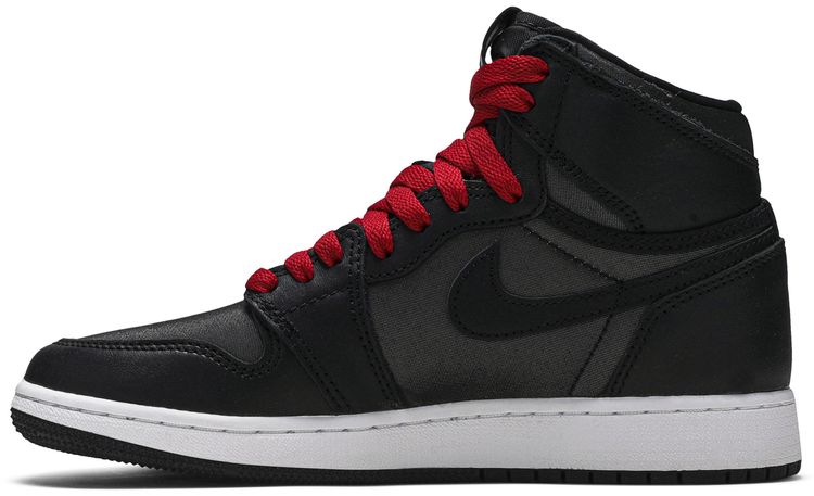 Air Jordan 1 Retro High OG BG Black Gym Red