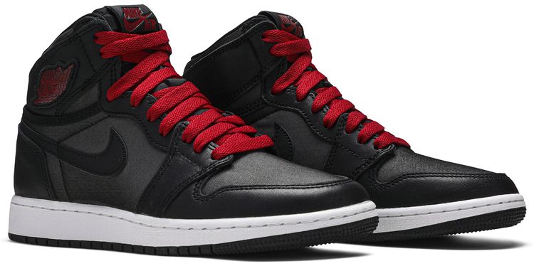 Air Jordan 1 Retro High OG BG Black Gym Red
