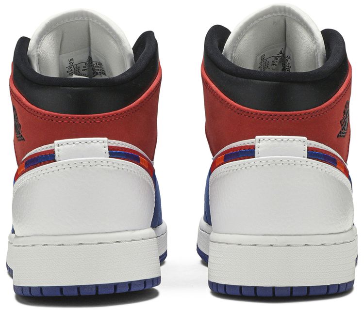 Air Jordan 1 MID SE GS Multicolored Swoosh