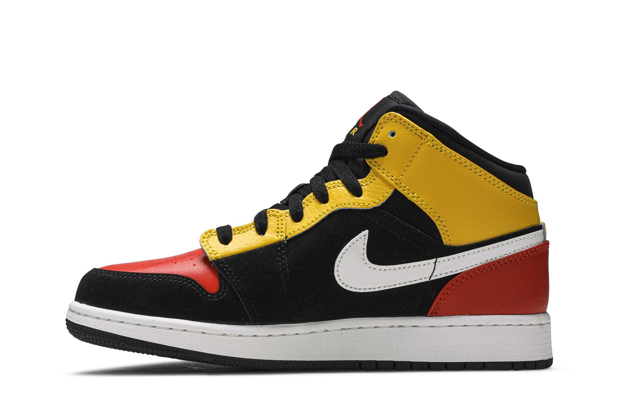 Jordan 1 red black yellow clearance
