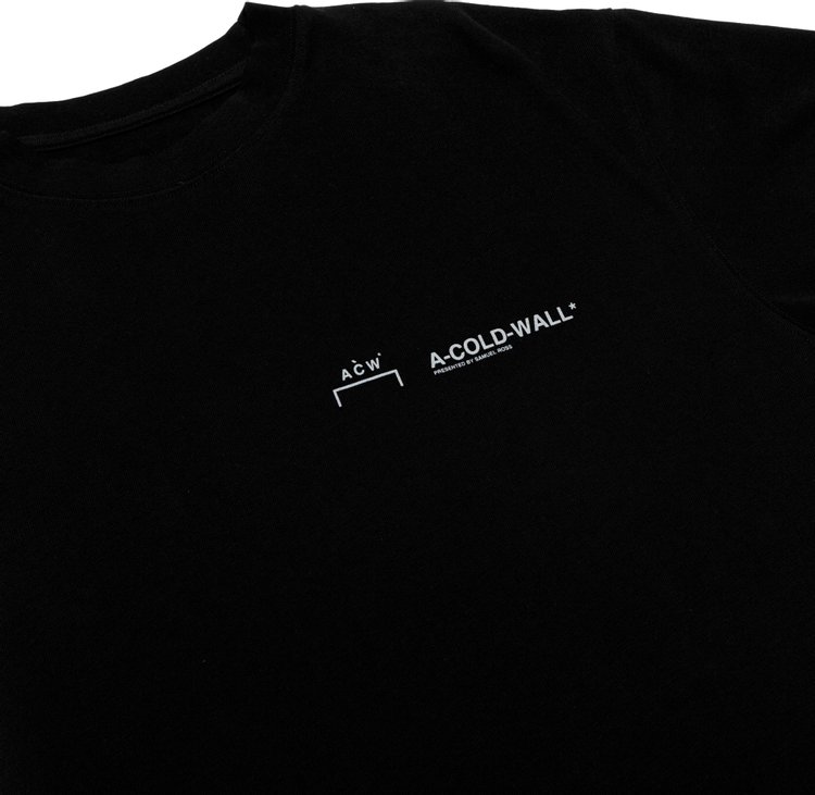 A Cold Wall ACW Logo T Shirt Black