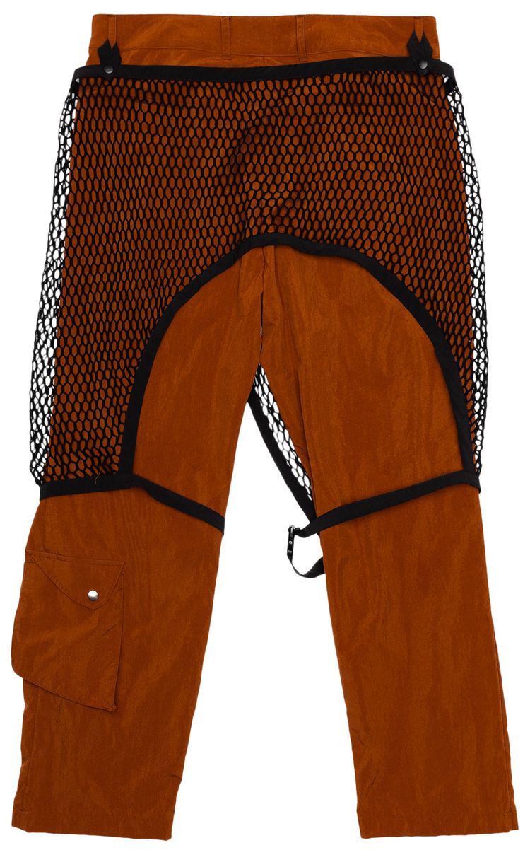 A Cold Wall Mesh Layered Trouser Rust