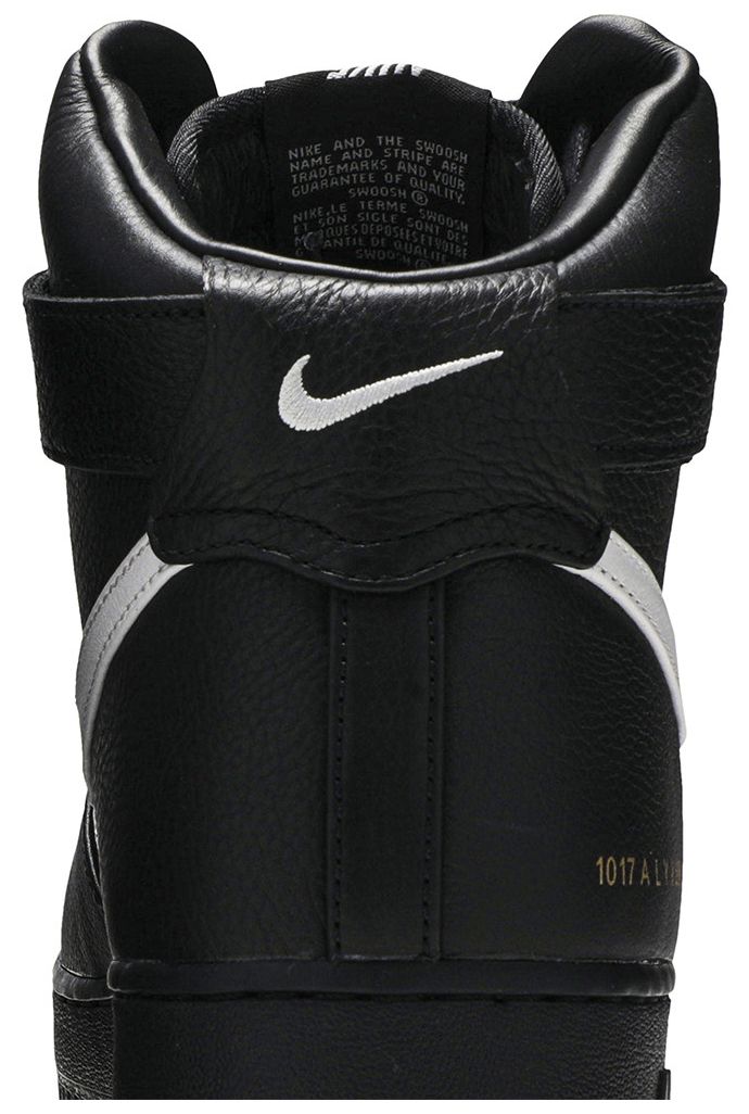 Nike 1017 ALYX 9SM x Air Force 1 High Black White