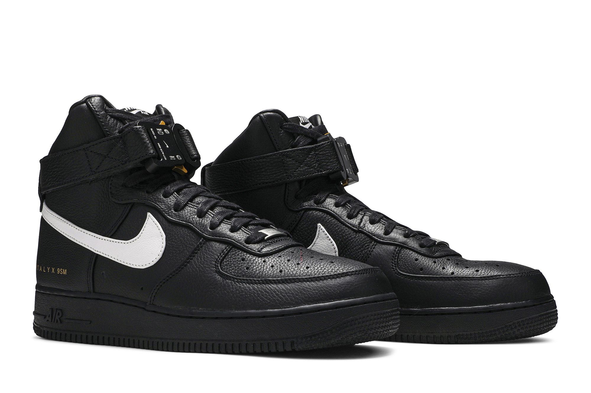 1017 ALYX 9SM × NIKE AIR FORCE 1 Nike Air Force 1 High 1017 ALYX 9SM Black Red Men's - CQ4018