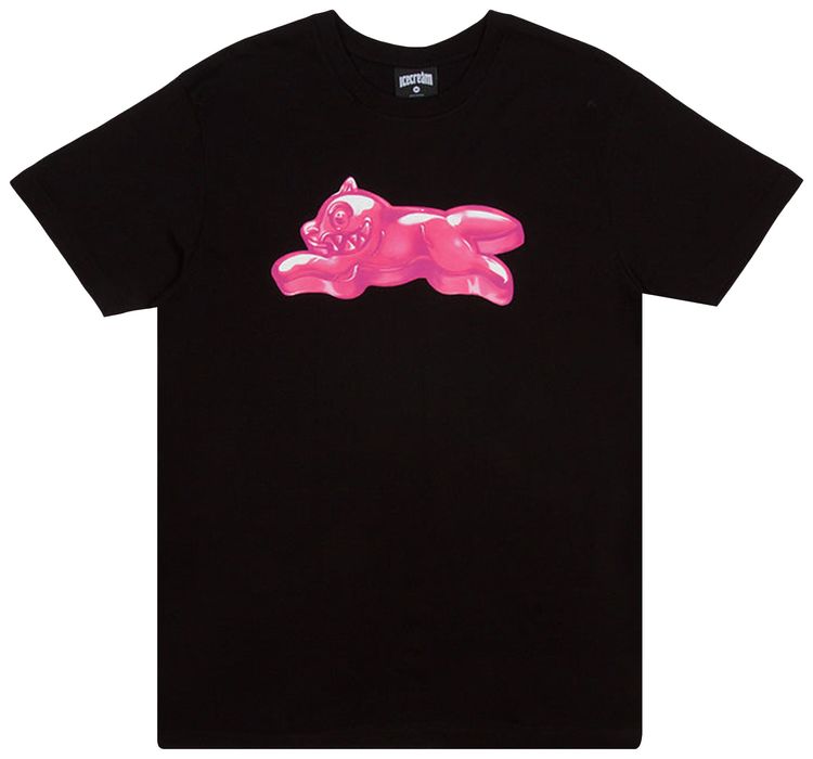 Icecream Gummy Tee Black