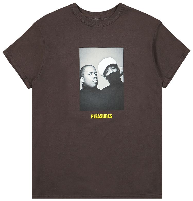 Pleasures Vocabulary T Shirt Brown