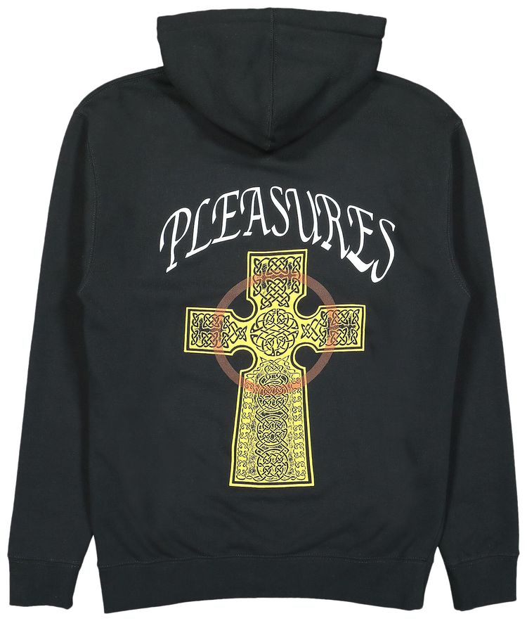 Pleasures Vegan Zip Hoodie Black