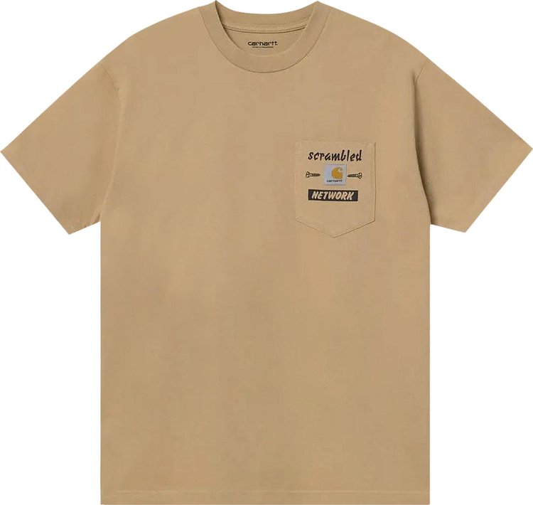 Carhartt WIP Short-Sleeve Scramble Pocket T-Shirt 'Dusty Hamilton Brown'