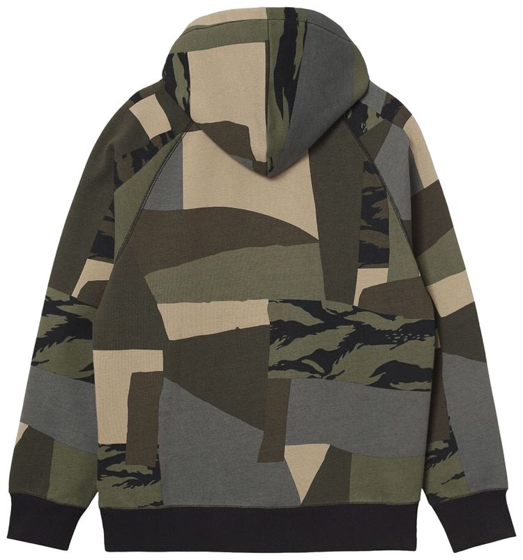 Carhartt WIP Hooded Chase Sweat Camo Mend