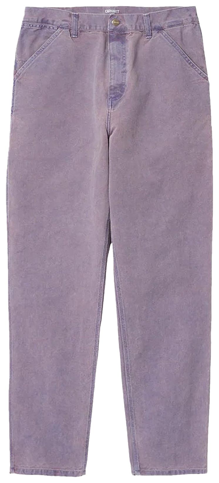 Carhartt WIP Single Knee Pant Razzmic Faded