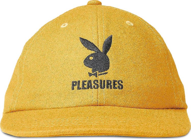 Pleasures PB Wool Strapback Hat 'Mustard'