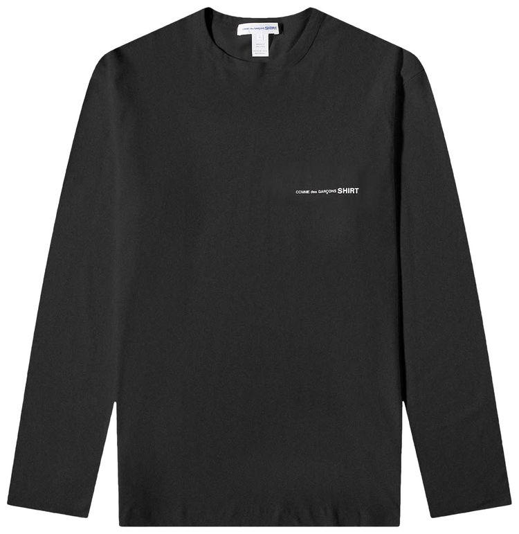Comme des Garcons SHIRT Small Logo T Shirt Black