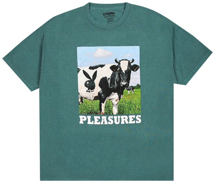 Pleasures Moo T Shirt Forest Green