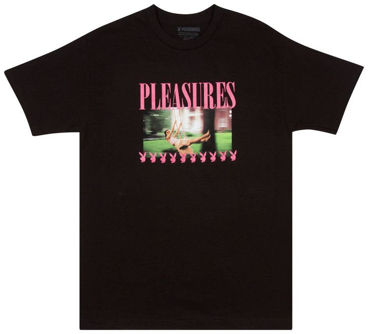 Pleasures Swing T Shirt Black