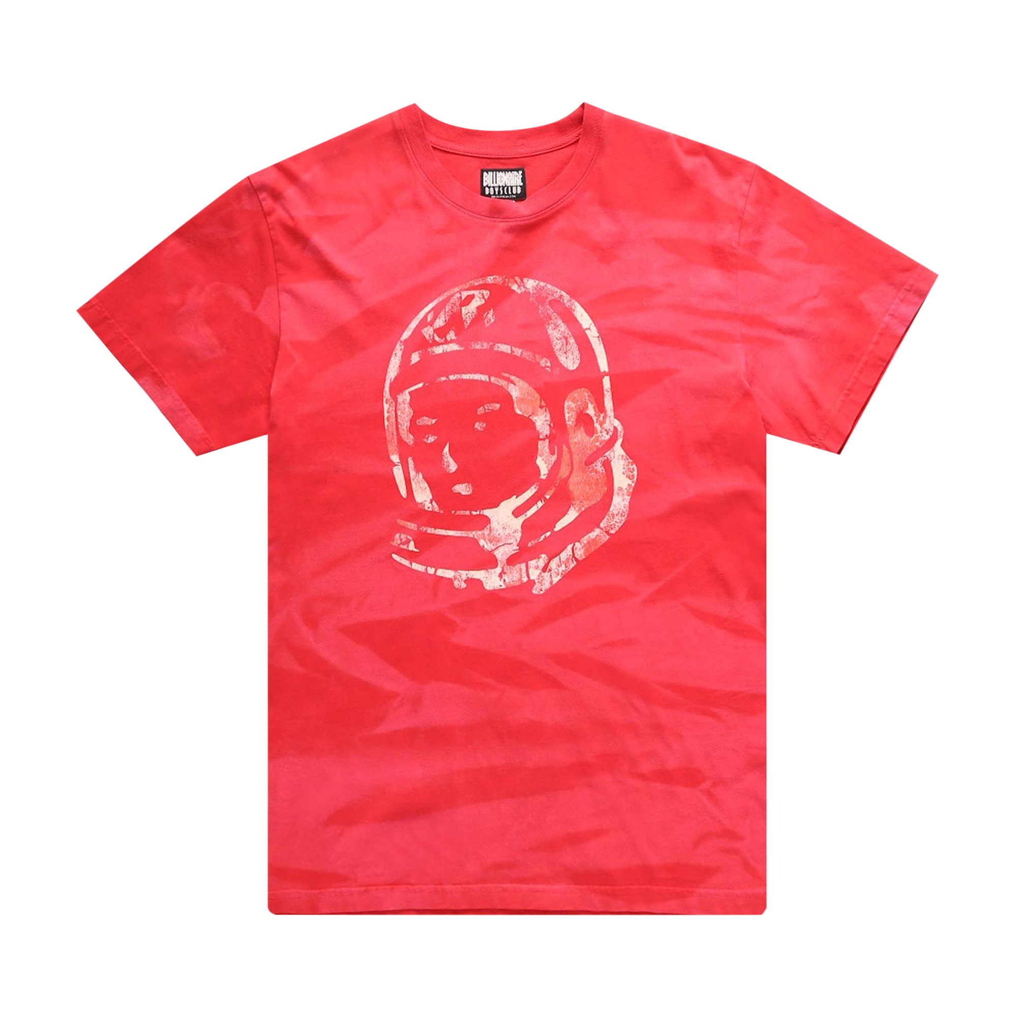 Buy Billionaire Boys Club Washed Helmet Short Sleeve Knit Tango Red 821 1314 TANG GOAT CA