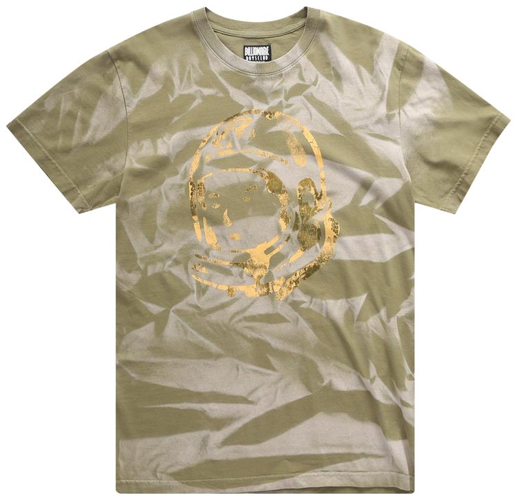 Billionaire Boys Club Washed Helmet Short Sleeve Knit Olive Drab