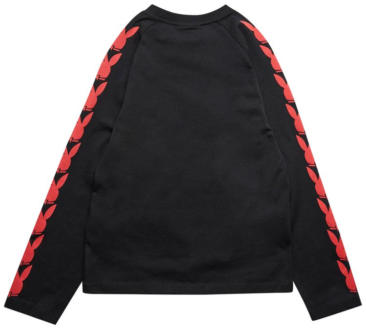 Pleasures PB Raglan Long Sleeve Black