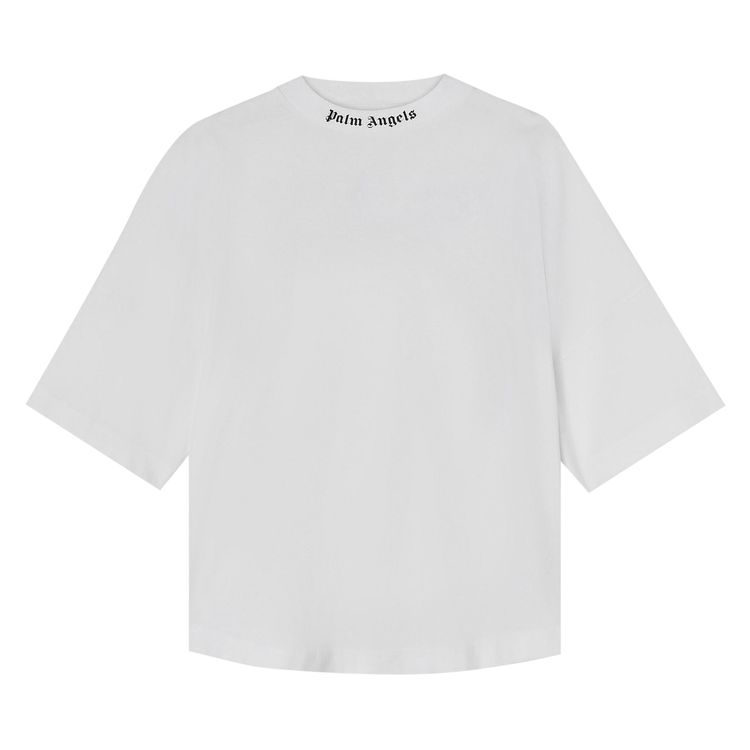 Palm Angels Classic Logo Over Tee WhiteBlack