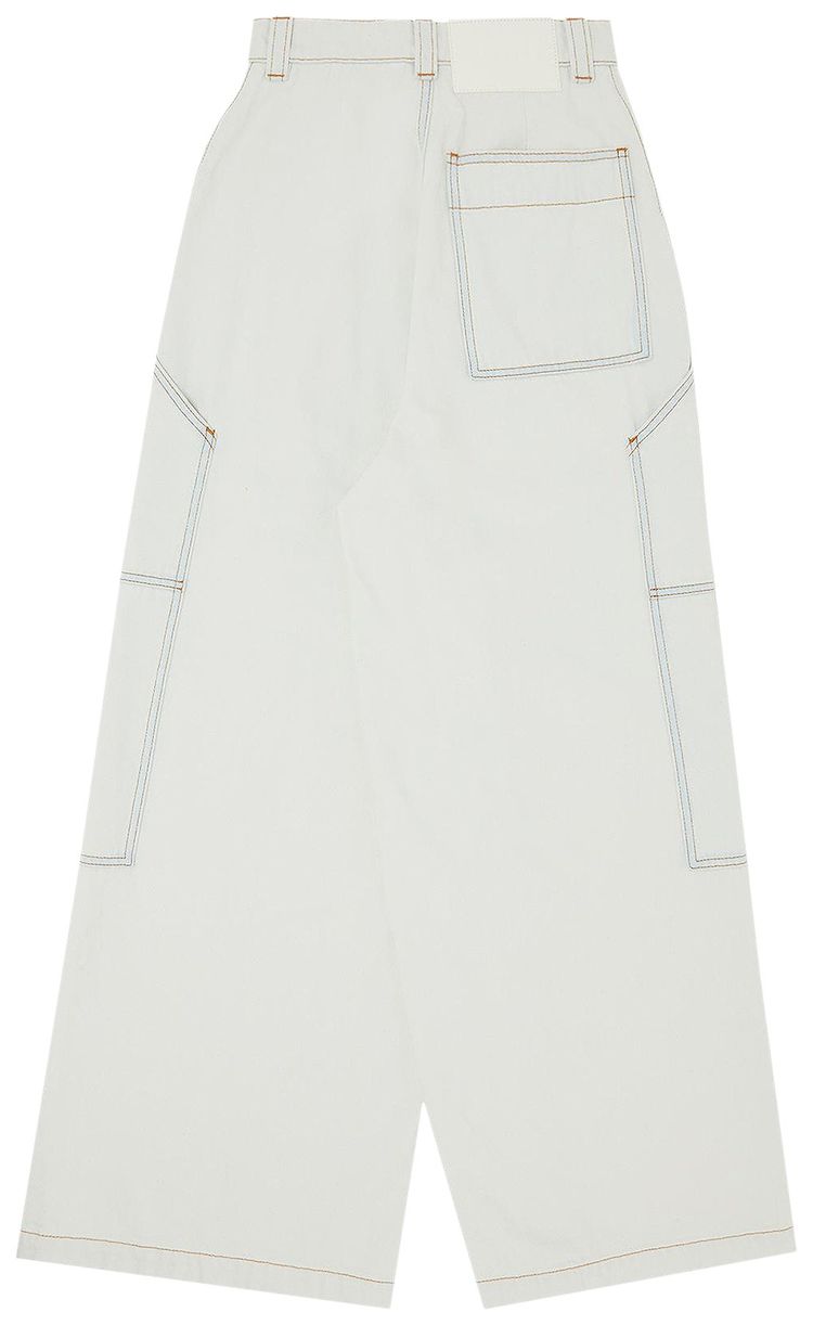 MM6 Maison Margiela 5 Pocket Pants Super Bleach