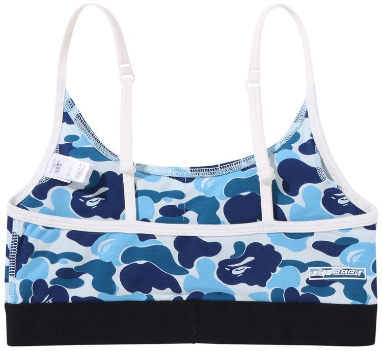 BAPE ABC Camo Sport Bra Blue
