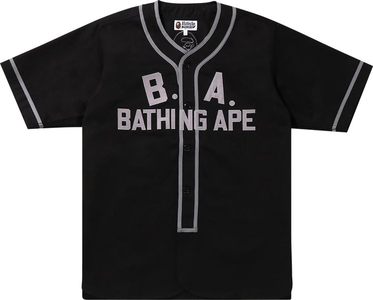 BAPE Baseball Shirt 'Black'