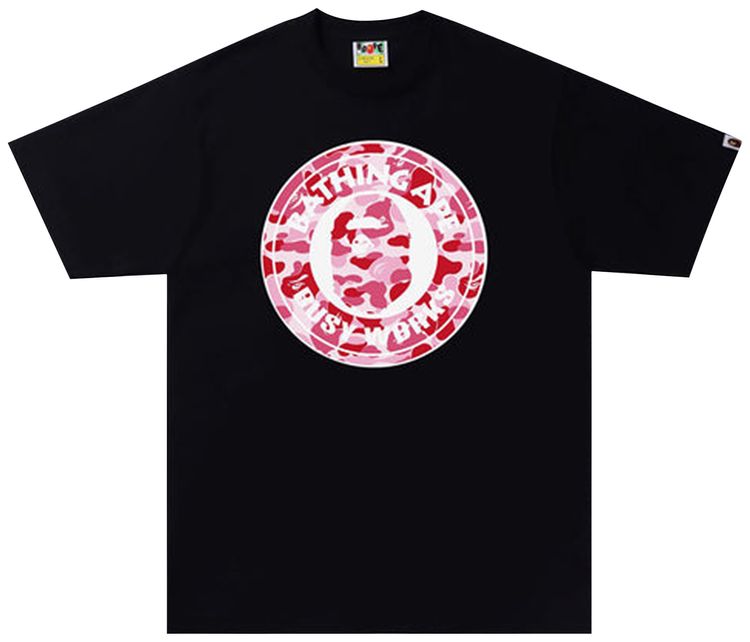 BAPE ABC Camo Busy Works Tee BlackPink