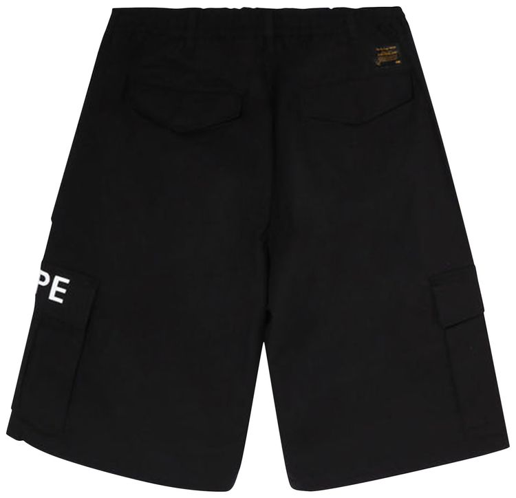 BAPE 6 Pocket Wide Fit Shorts Black