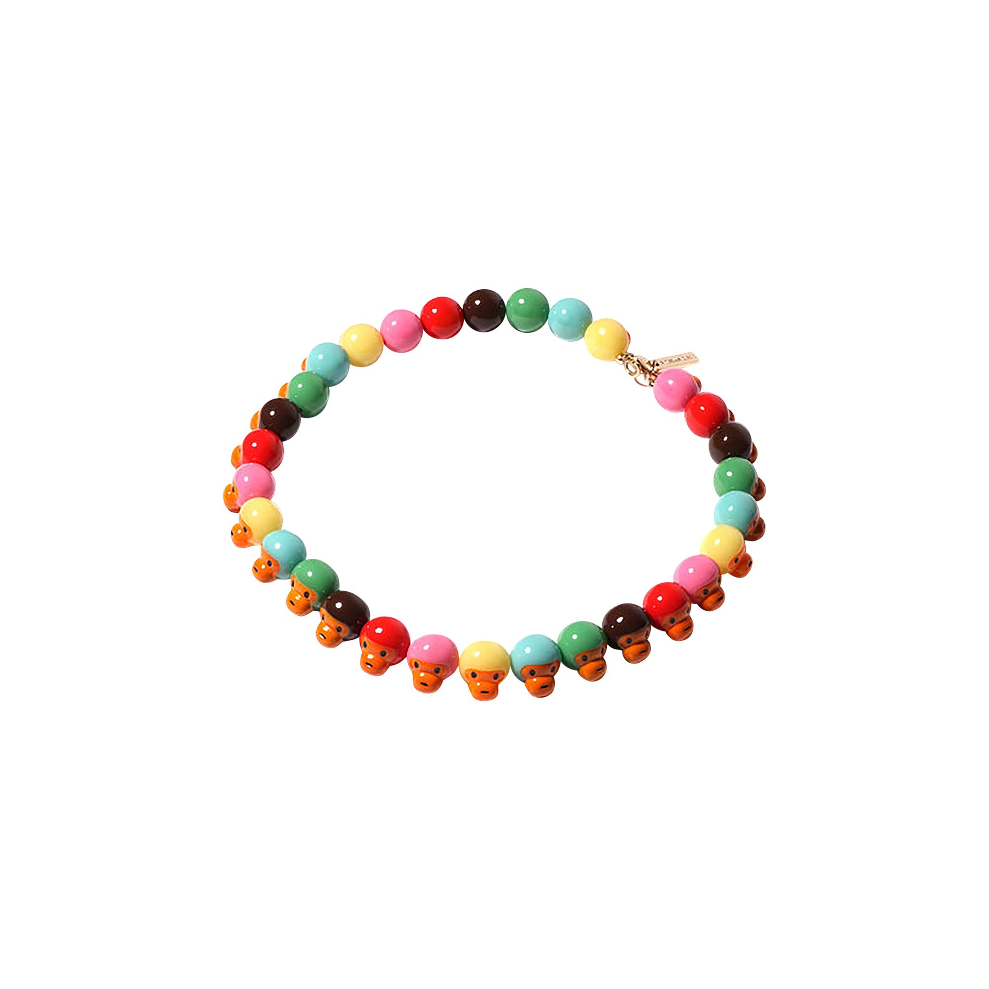 BAPE Baby Milo Rainbow Necklace 'Mutilcolor'