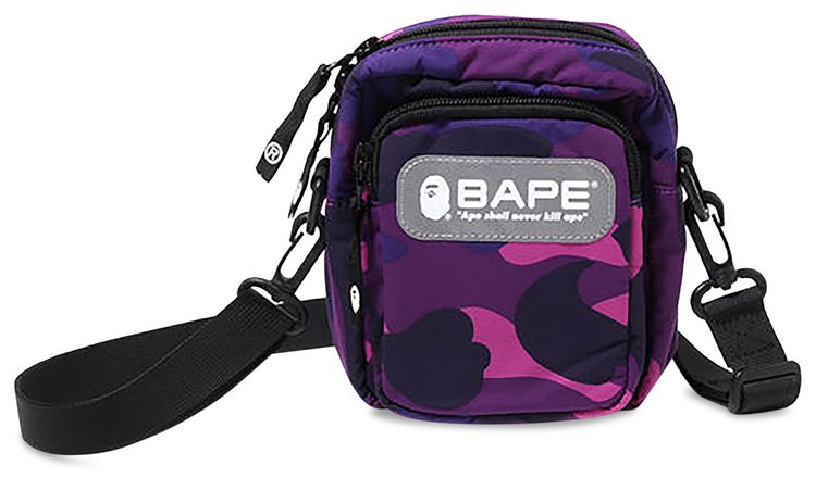 BAPE Color Camo Mini Shoulder Bag Purple